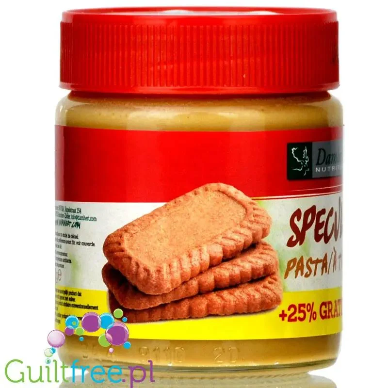 Damhert Speculoos - belgijska pasta ciasteczkowa bez cukru