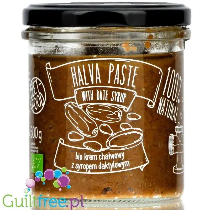 Diet Food Halva Paste - BIO krem chałwowy z syropem daktylowym