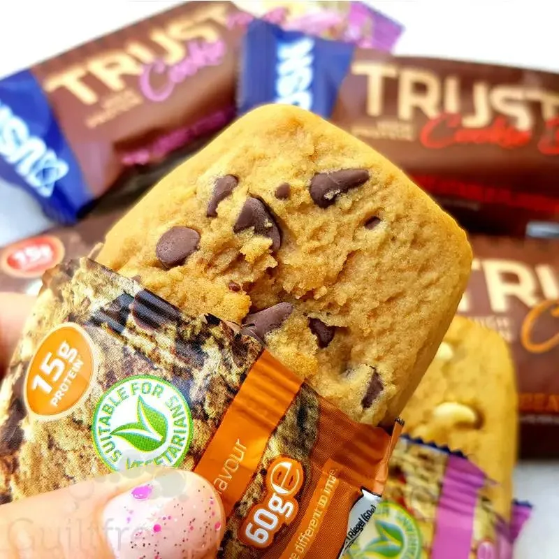 USN Trust Protein Cookie Bar Salted Caramel - karmelowe ciacho proteinowe 15g białka