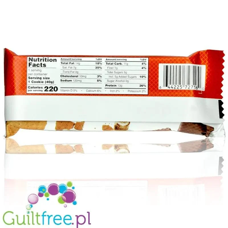 Power Crunch S'mores wafelek proteinowy z kremem