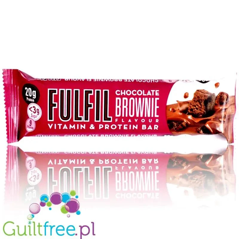 Fulfil Protein Chocolate Brownie baton proteinowy z witaminami