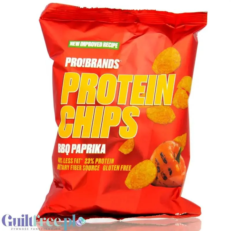 Pro!Brands ProteinPro Chips BBQ Paprika - paprykowe chipsy białkowe