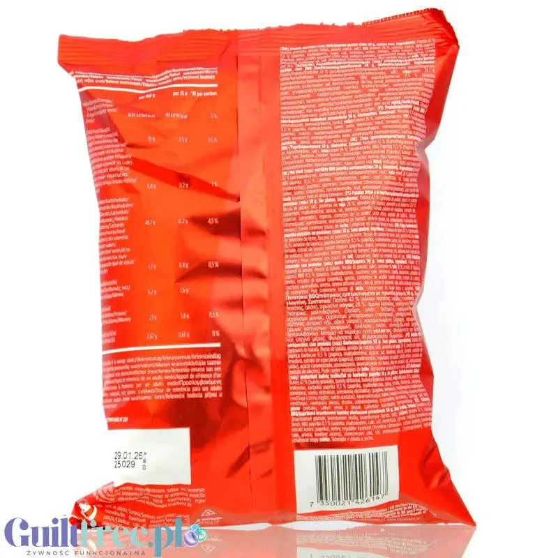 Pro!Brands ProteinPro Chips BBQ Paprika - paprykowe chipsy białkowe