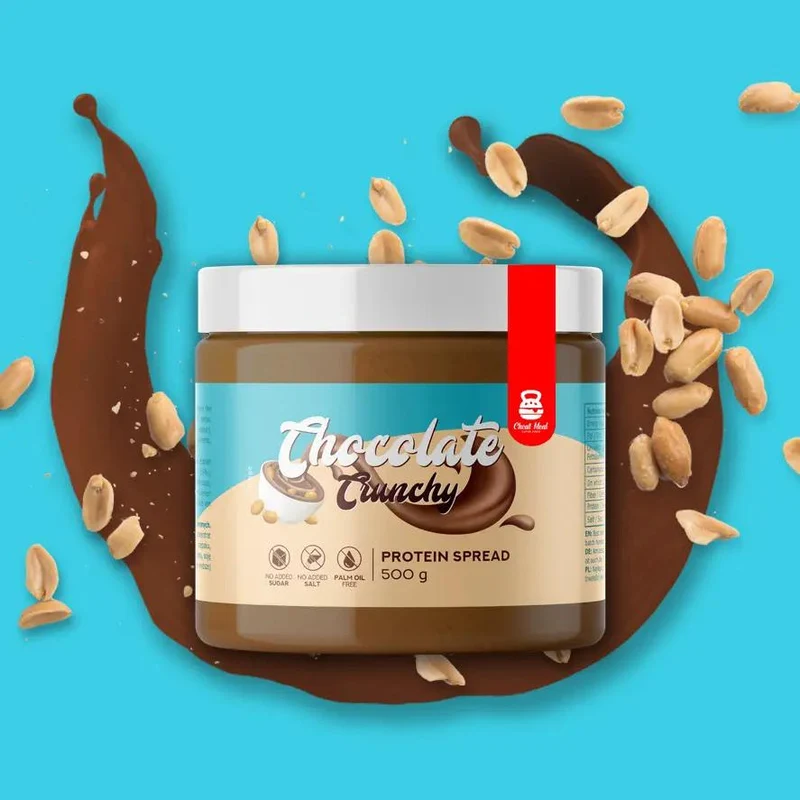 Cheat Meal Protein Spread Chocolate Crunchy - krem proteinowy bez cukru