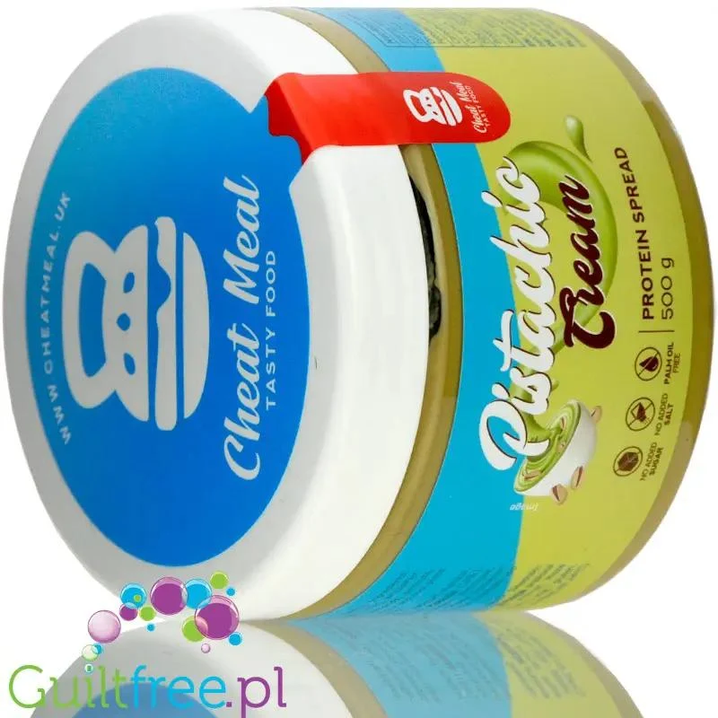 Cheat Meal Protein Spread Pistachio - pistacjowy krem wysokobiałkowy bez cukru