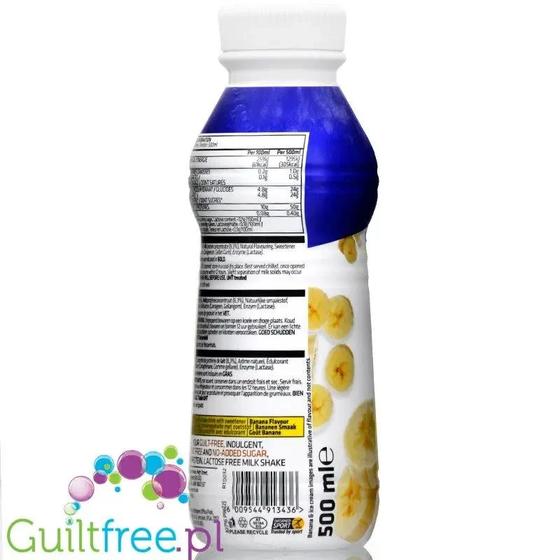 USN Trust 50 Banana - 50g białka, szejk proteinowy bez laktozy