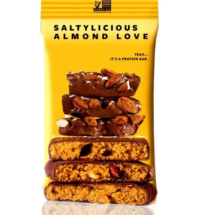 TRUBAR Saltylicious Almond Love - wegański baton proteinowy bez soi, glutenu i słodzików
