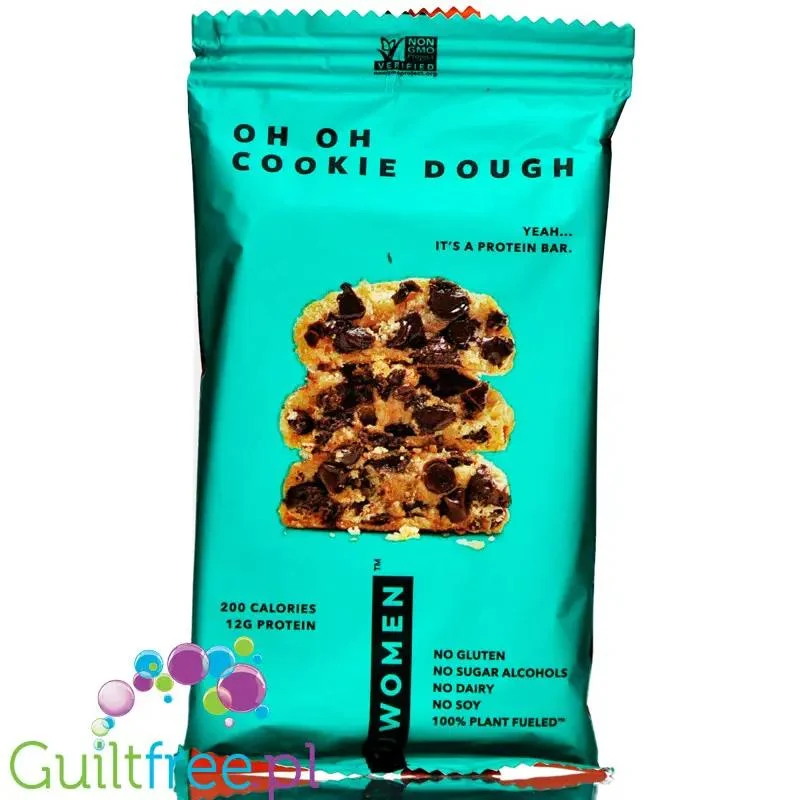 TRUBAR Oh Oh Cookie Dough - ciasteczkowy wegański baton białkowy bez glutenu, soi i słodzików