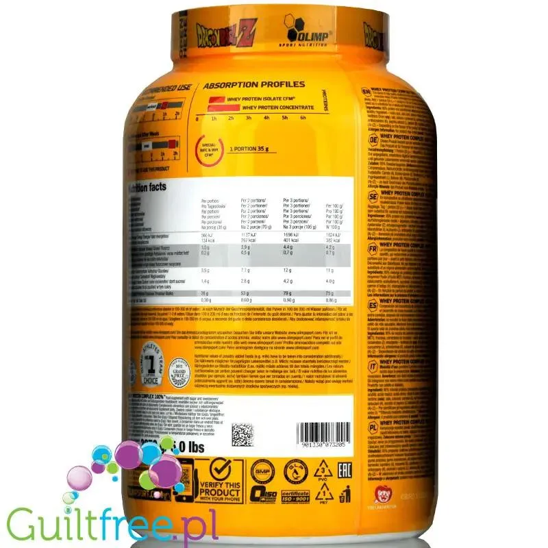 Olimp Whey Protein Complex Cookies & Cream 2,27kg