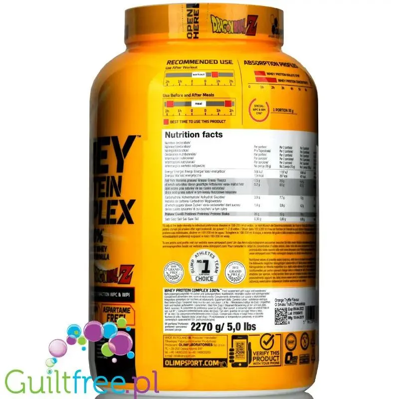 Olimp Whey Protein Complex Cookies & Cream 2,27kg