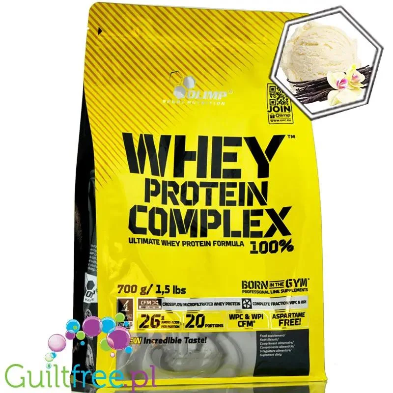 Olimp Whey Protein Complex 2,27KG Vanilla - odżywka waniliowa