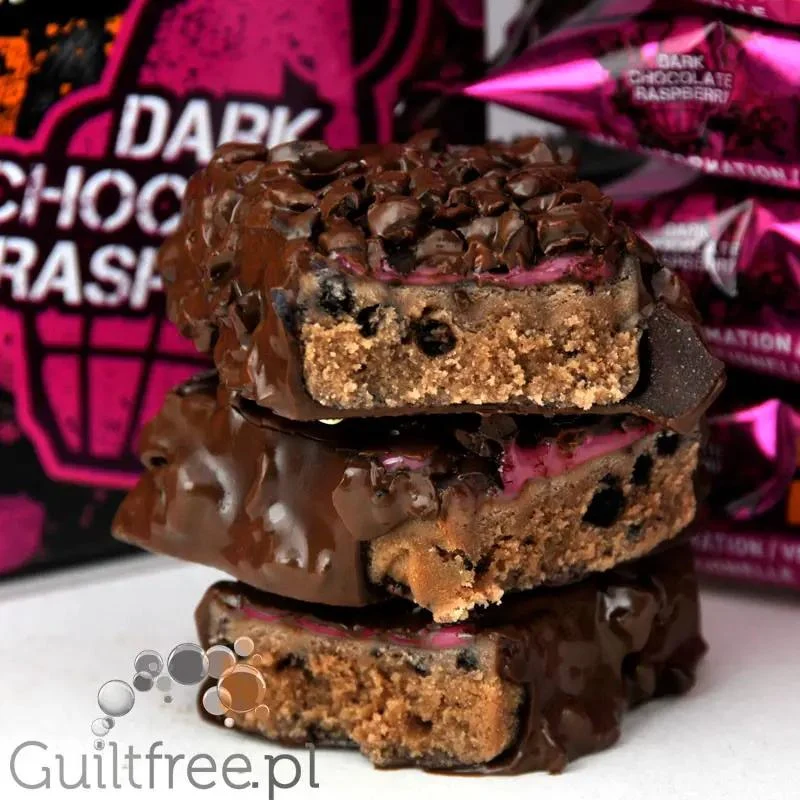 Grenade Carb Killa Dark Chocolate Raspberry, baton białkowy 20g białka (Ciemna Czekolada & Maliny)