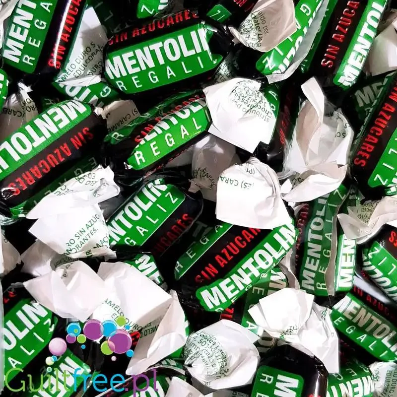 Mentolin Regaliz - cukierki, lukrecja mentolowo-anyżowa bez cukru na wagę