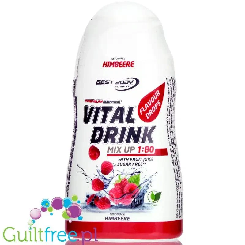 Vital Drink Malina skoncentrowany smacker do wody z witaminami