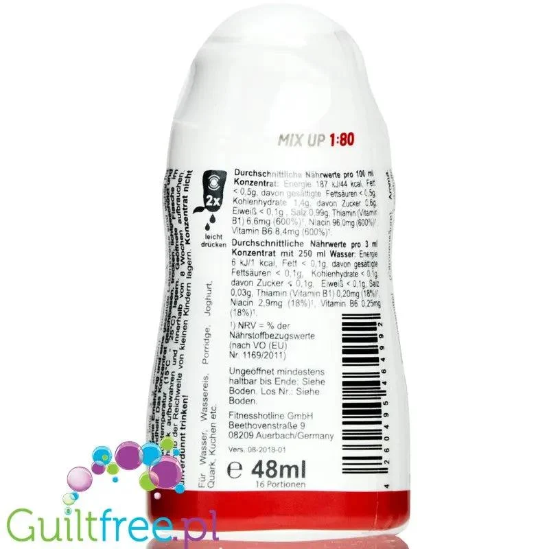 Vital Drink Malina skoncentrowany smacker do wody z witaminami