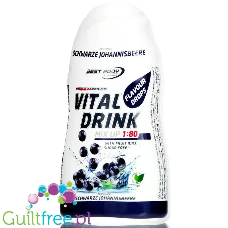 Vital Drink Czarna Porzeczka skoncentrowany smacker do wody z witaminami