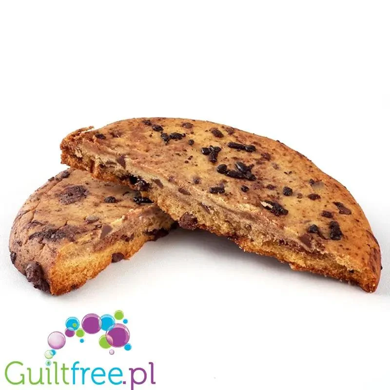 Weider Protein Cookie Caramel Choco Fudge - wegańskie GIGA ciastko proteinowe bez słodzików