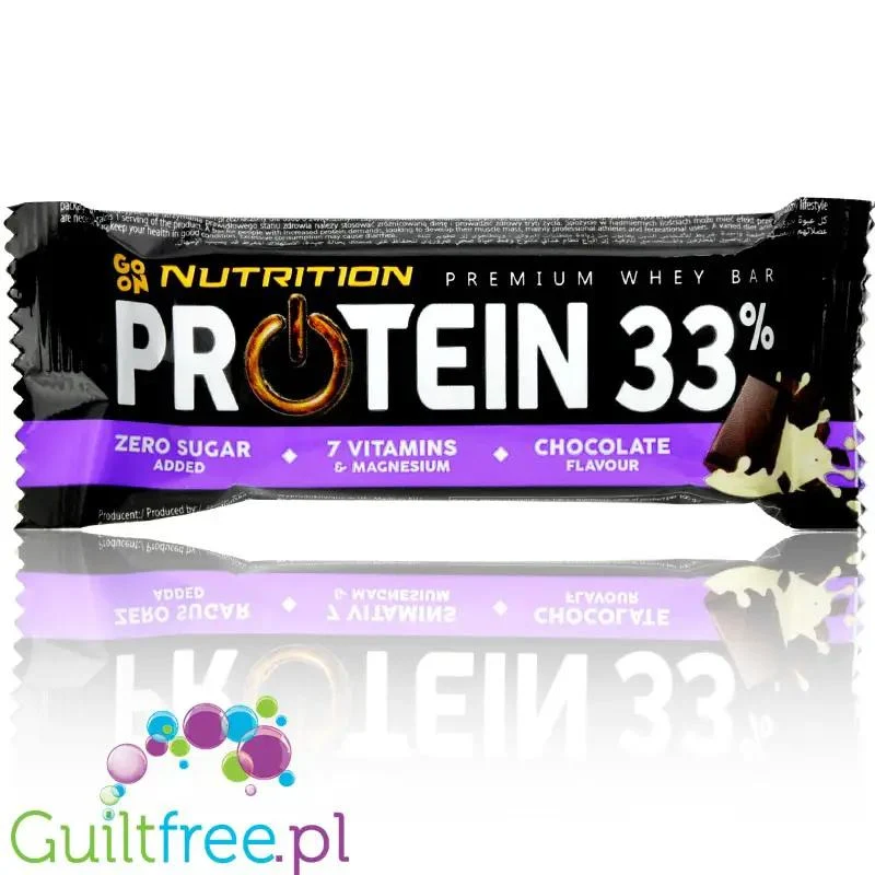 Sante Protein 33% Chocolate - baton wysokobiałkowy GO ON czekoladowy