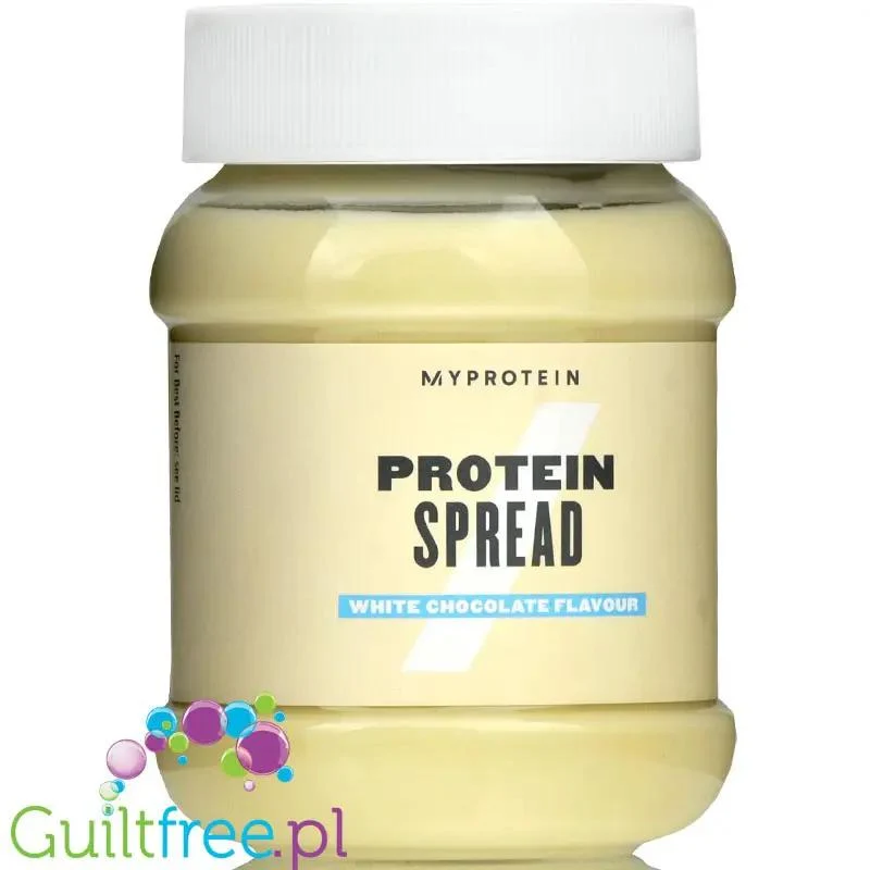 MyProtein White Chocolate Spread - krem biała czekolada z WPC