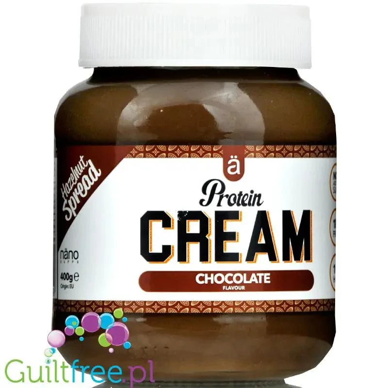 Nano Ä Spread Milk Chocolate - proteinowy krem czekoladowy bez cukru z WPI