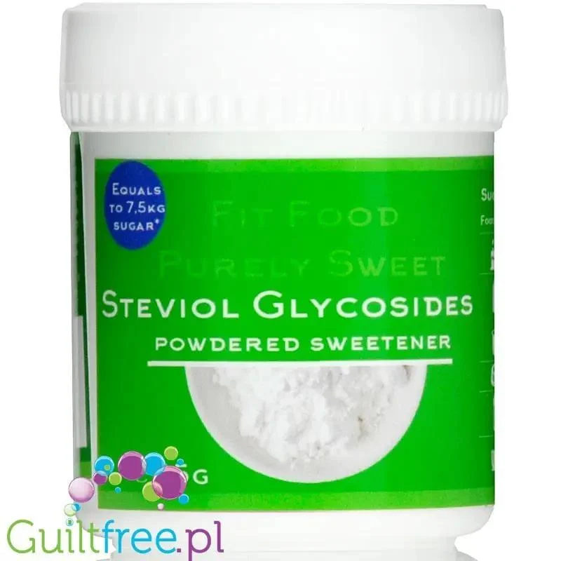FitGridients Stevia - czysta stewia 100% słodzik zero kalorii bez wypełniaczy