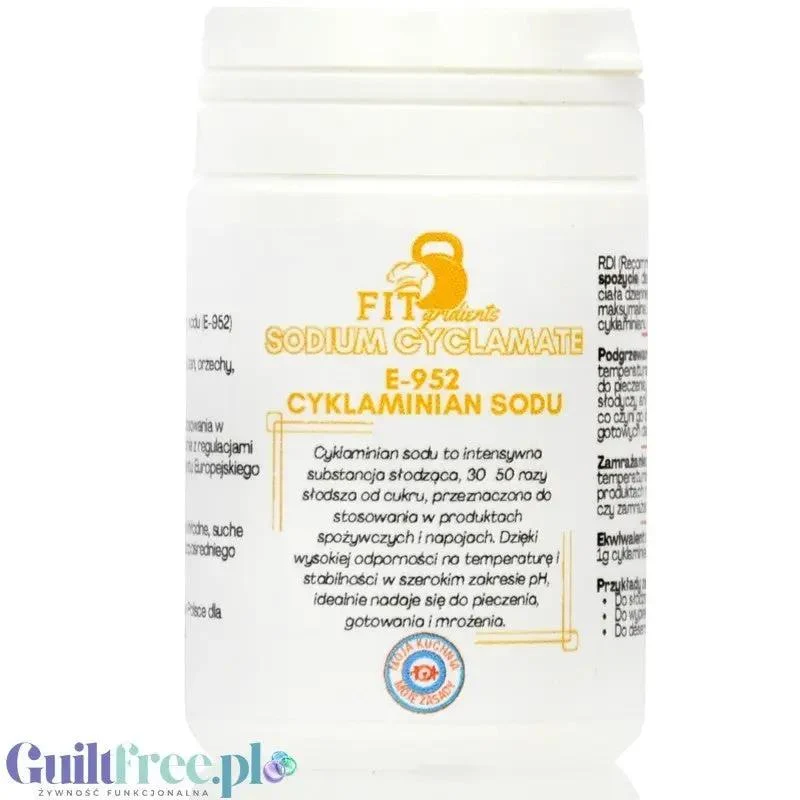 FITgridients Sodium Cyclamate - czysty cyklaminian sodu bez wypełniaczy E-952
