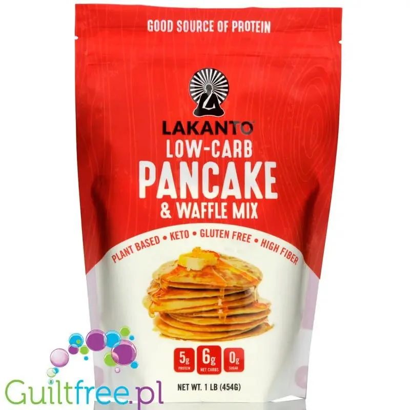 Lakanto Pancake - mieszanka do bezglutenowych, wegańskich keto naleśników