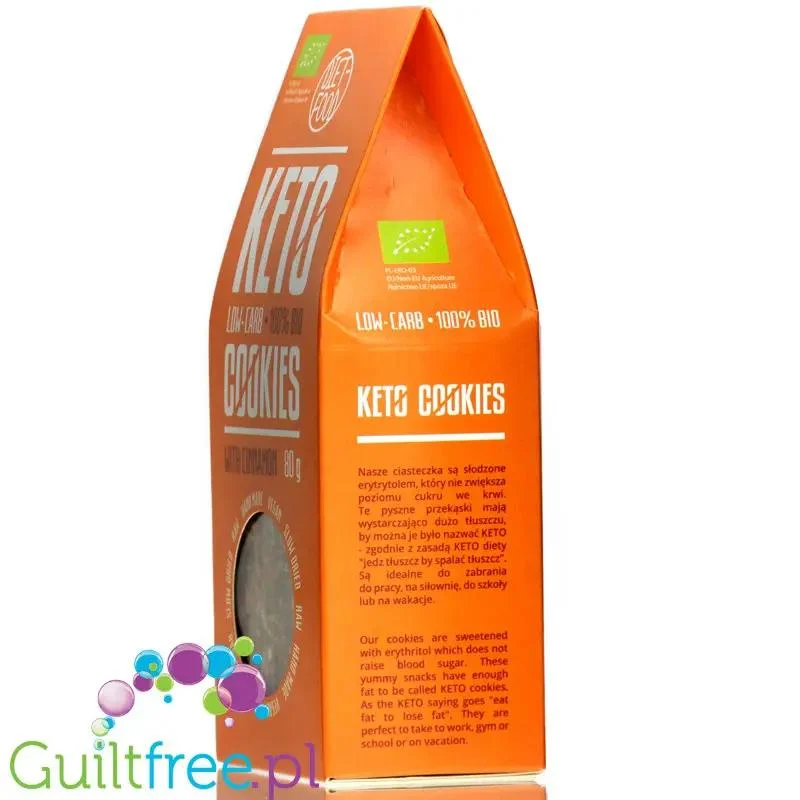 Diet Food Keto Cookies Bio Cinnamon - ketogeniczne ciasteczka cynamonowe