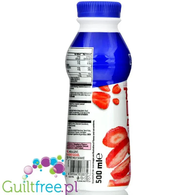 USN Trust 50 Strawberry - 50g białka, bezlaktozowy szejk proteinowy bez cukru