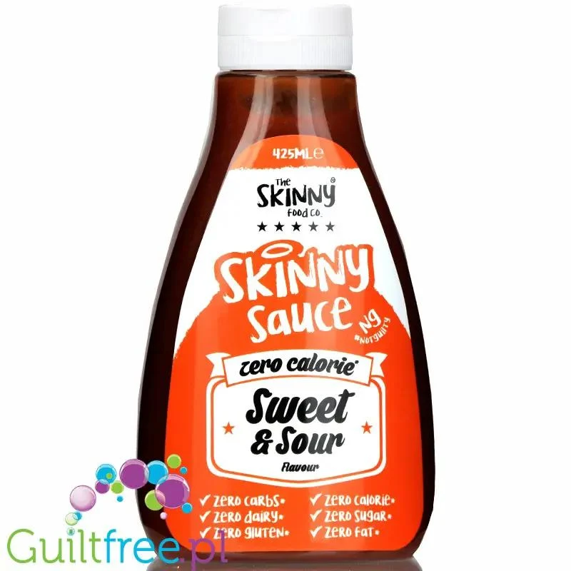 Skinny Food Sweet & Sour - słodko-kwaśny sos pomidorowy z chili, bez tłuszczu