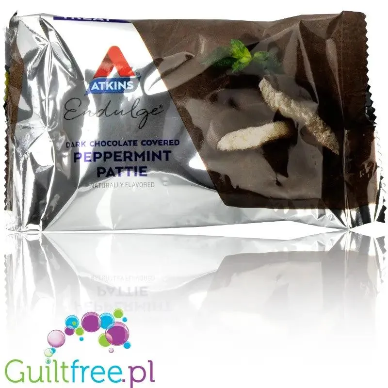 Atkins Endulge Peppermint Patties - czekoladowe talarki z masą miętową