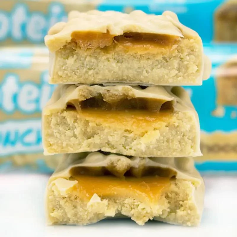 Applied Protein Crunch White Choc Caramel - baton proteinowy Biała Czekolada & Karmel
