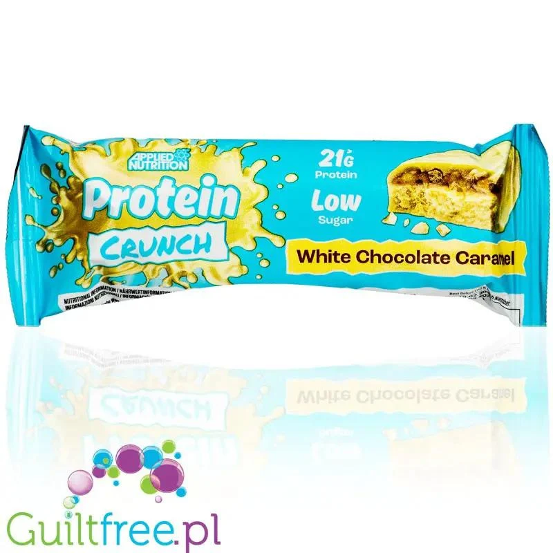 Applied Protein Crunch White Choc Caramel - baton proteinowy Biała Czekolada & Karmel