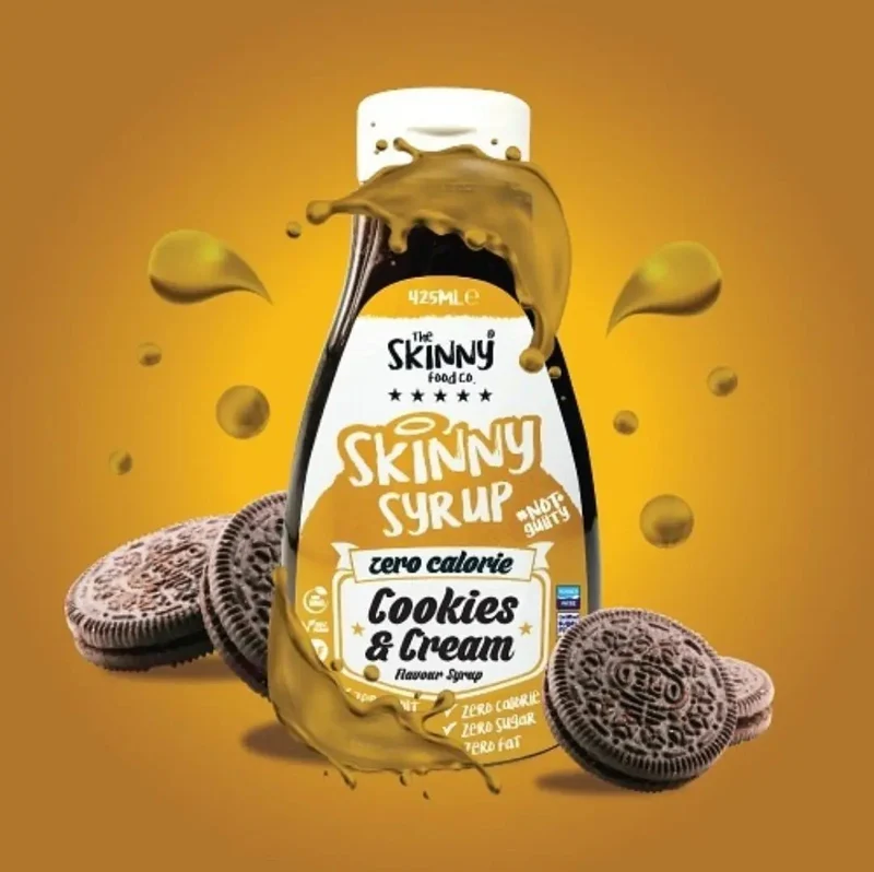 Skinny Food Cookies & Cream - syrop zero kalorii