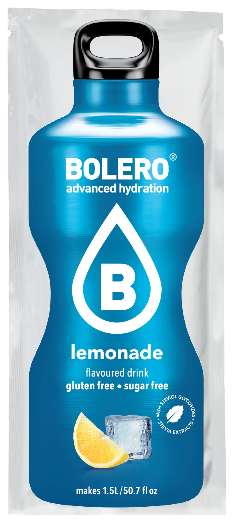 Bolero Drink Lemonade 9g - napój w saszetce bez cukru ze stewią, Lemoniada
