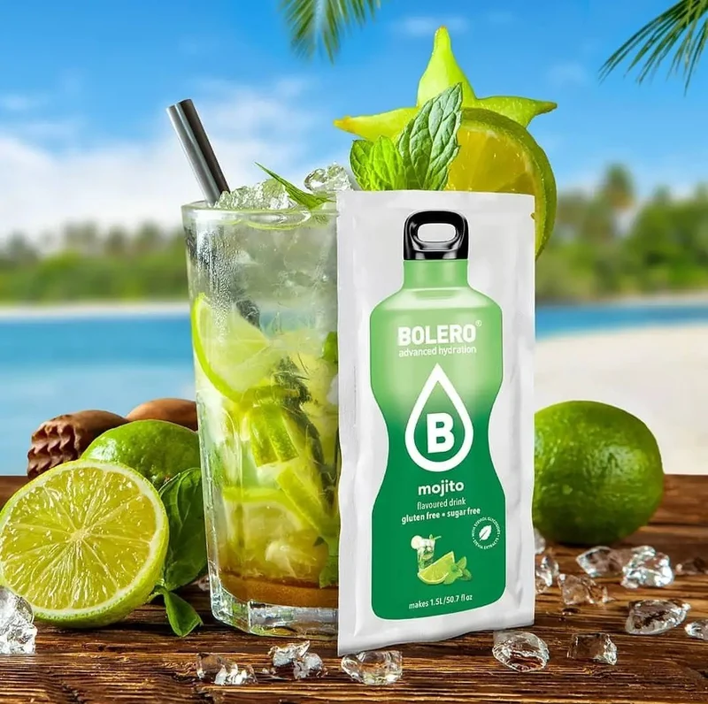 Bolero Drink Mojito 9g - napój w saszetce bez cukru ze stewią, Mojito