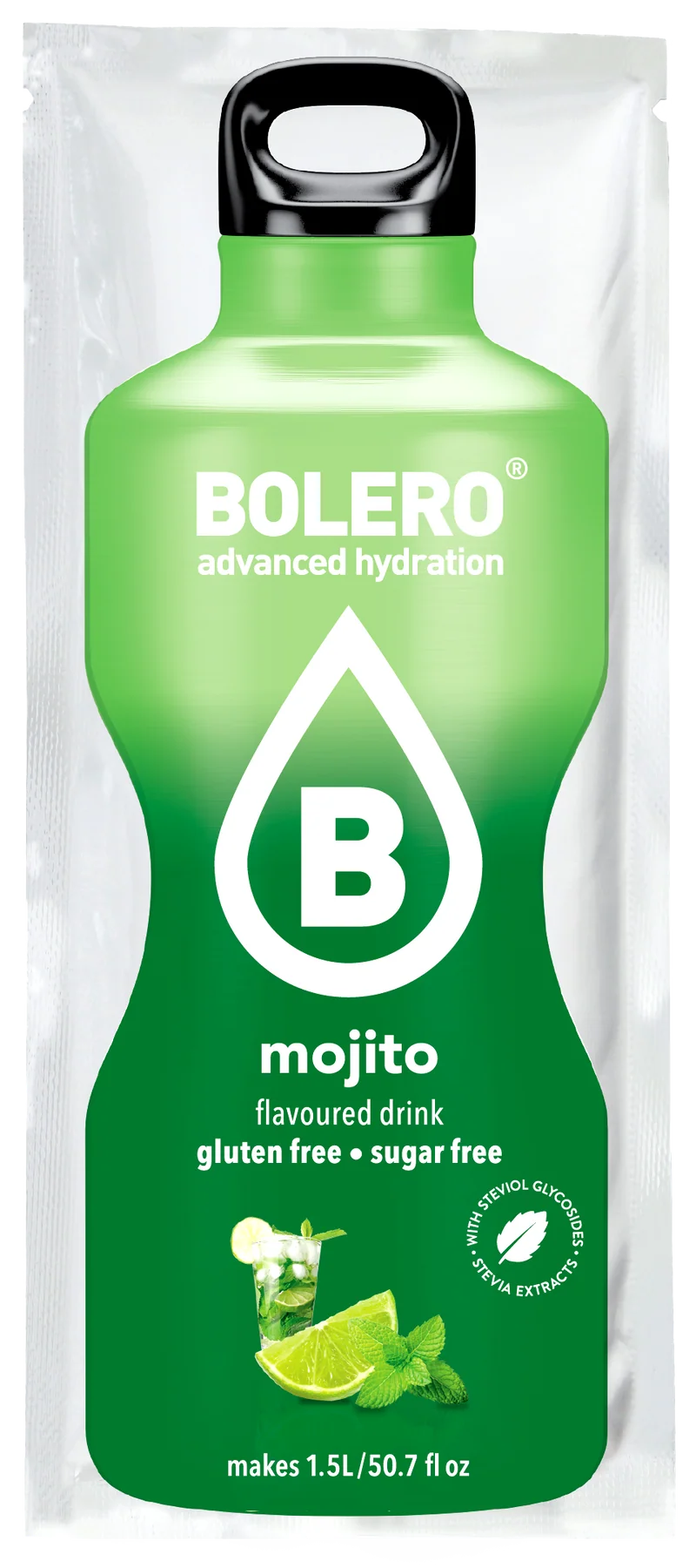 Bolero Drink Mojito 9g - napój w saszetce bez cukru ze stewią, Mojito