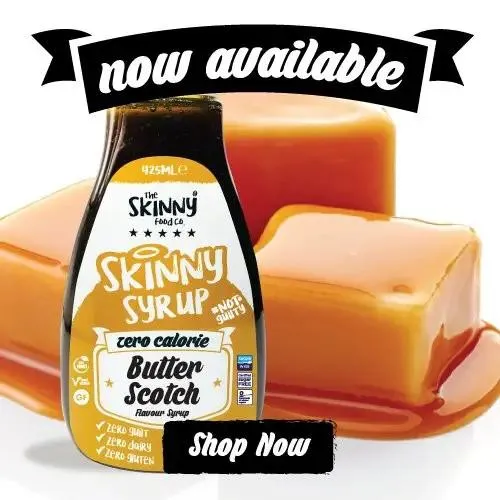 Skinny Food Butterscotch - syrop zero kalorii (Maślany Herbatnik)