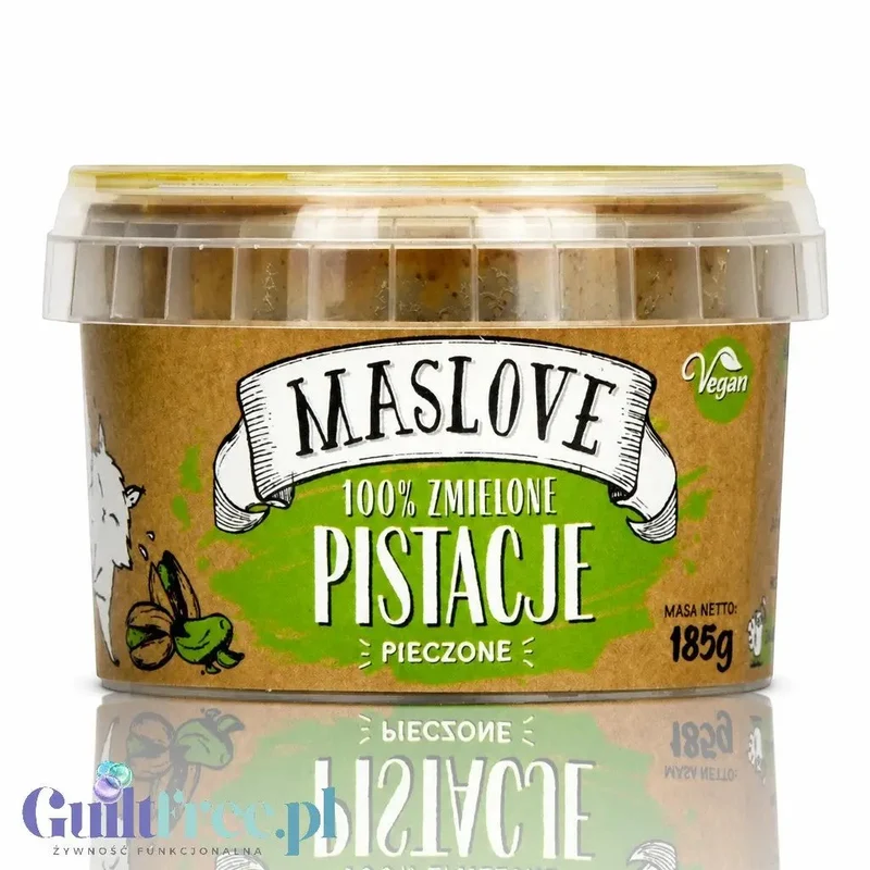 Maslove masło z pieczonych pistacji 100%