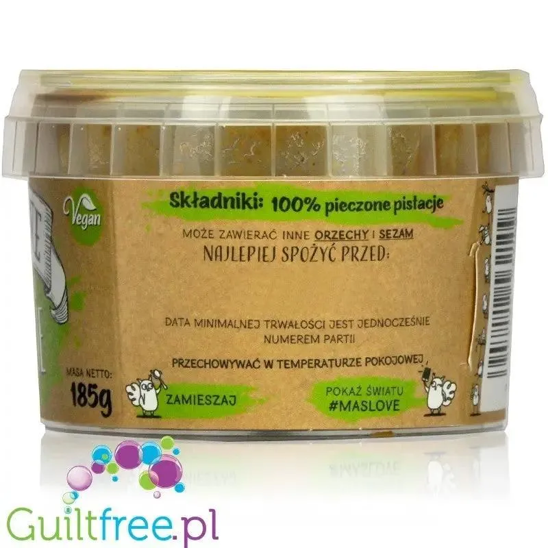 Maslove masło z pieczonych pistacji 100%