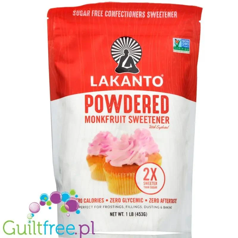 Lakanto Powdered Monkfruit - słodzik w pudrze zero kcal