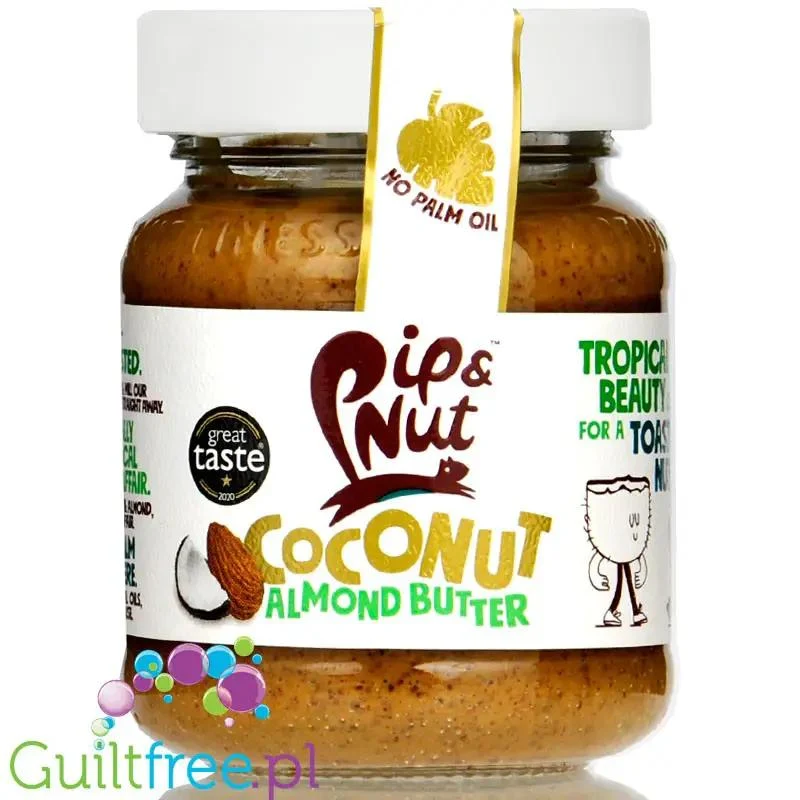 Pip & Nut Coconut & Almond - masło migdałowe z kokosem