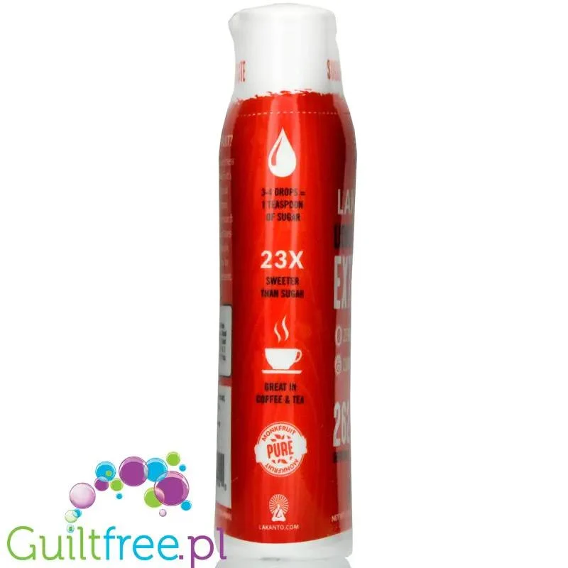 Lakanto Liquid Monk Fruit Extract - słodzik w kroplach