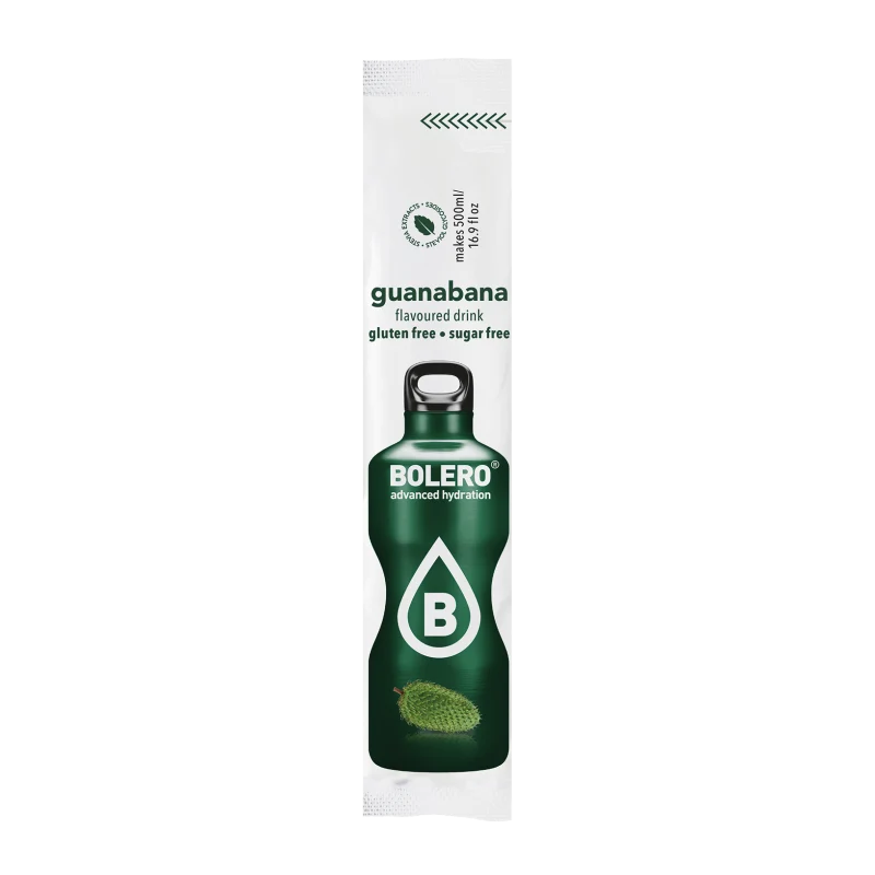 Bolero Sticks ze stewią, Guanabana, 12 saszetek na 6L