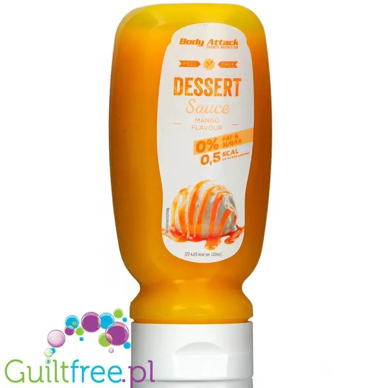 Body Attack słodki sos mango bez cukru 5kcal