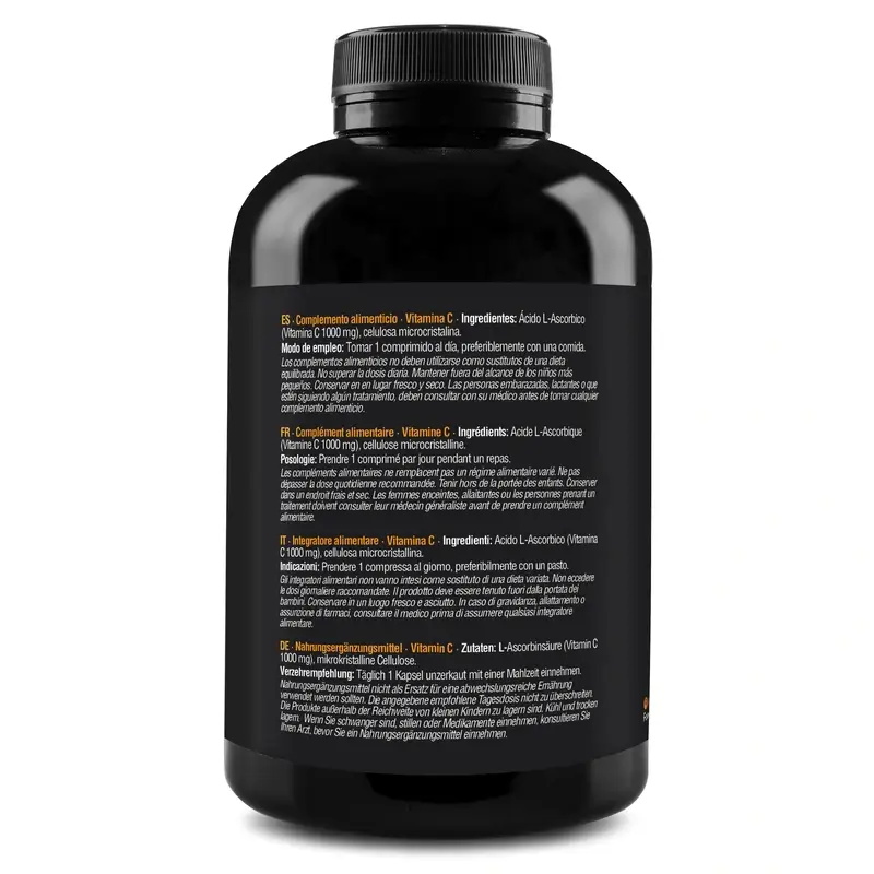 Zenement Vitamin C 1000 Mg, 270 vegan tablets