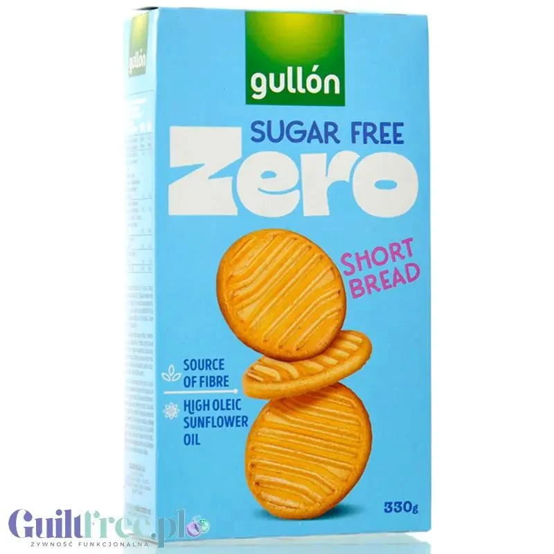 Gullón ZERO Shortbread - herbatniki maślane bez cukru