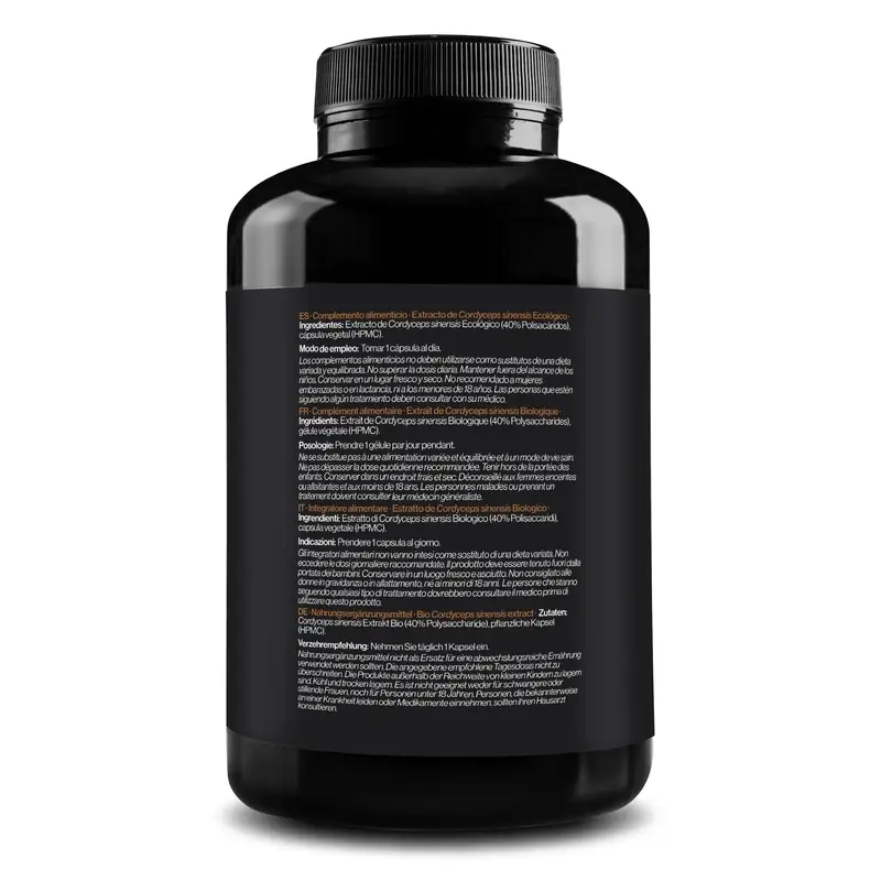 Zenement Cordyceps Sinensis Organic, 180 vegan capsules