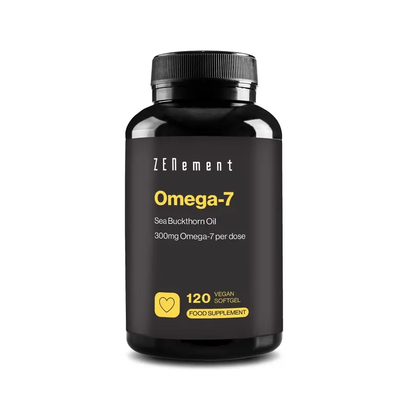 Zenement Omega-7, 120 vegan softgels