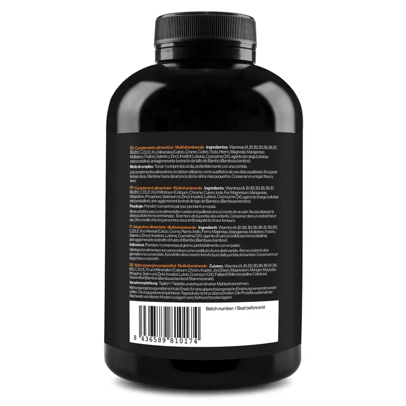 Zenement Multivitamins and Minerals with Lutein, 240 vegetarian tablets